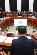 정보위원회 전체회의
(서울=연합뉴스) 황광모 기자 = 22일 서울 여의도 국회에서 정보위원회 전체회의가 열리고 있다. 2025.10.22 [공동취재] hkmpooh@yna.co.kr